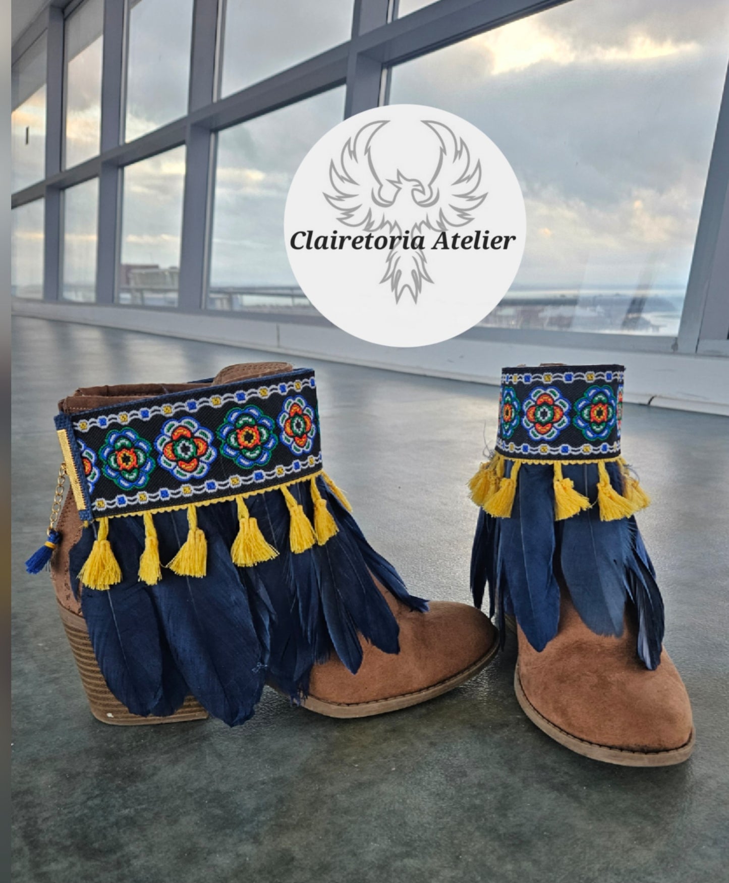 Boho Garden Navy